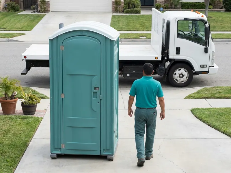 Deluxe Flushing Event Portable Toilets in Rancho Cucamonga, CA