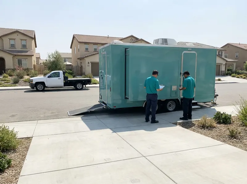 Luxury Mobile Restroom Trailers in Rancho Cucamonga, CA